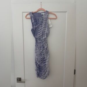 Zara Women's Purple Mini Dress